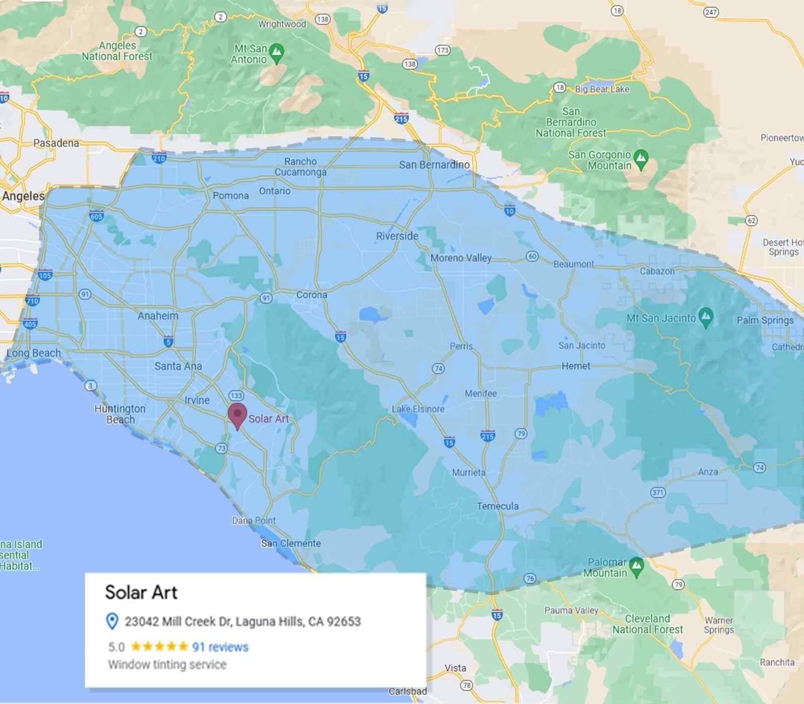 Solar Art Orange County Riverside San Bernardino Counties