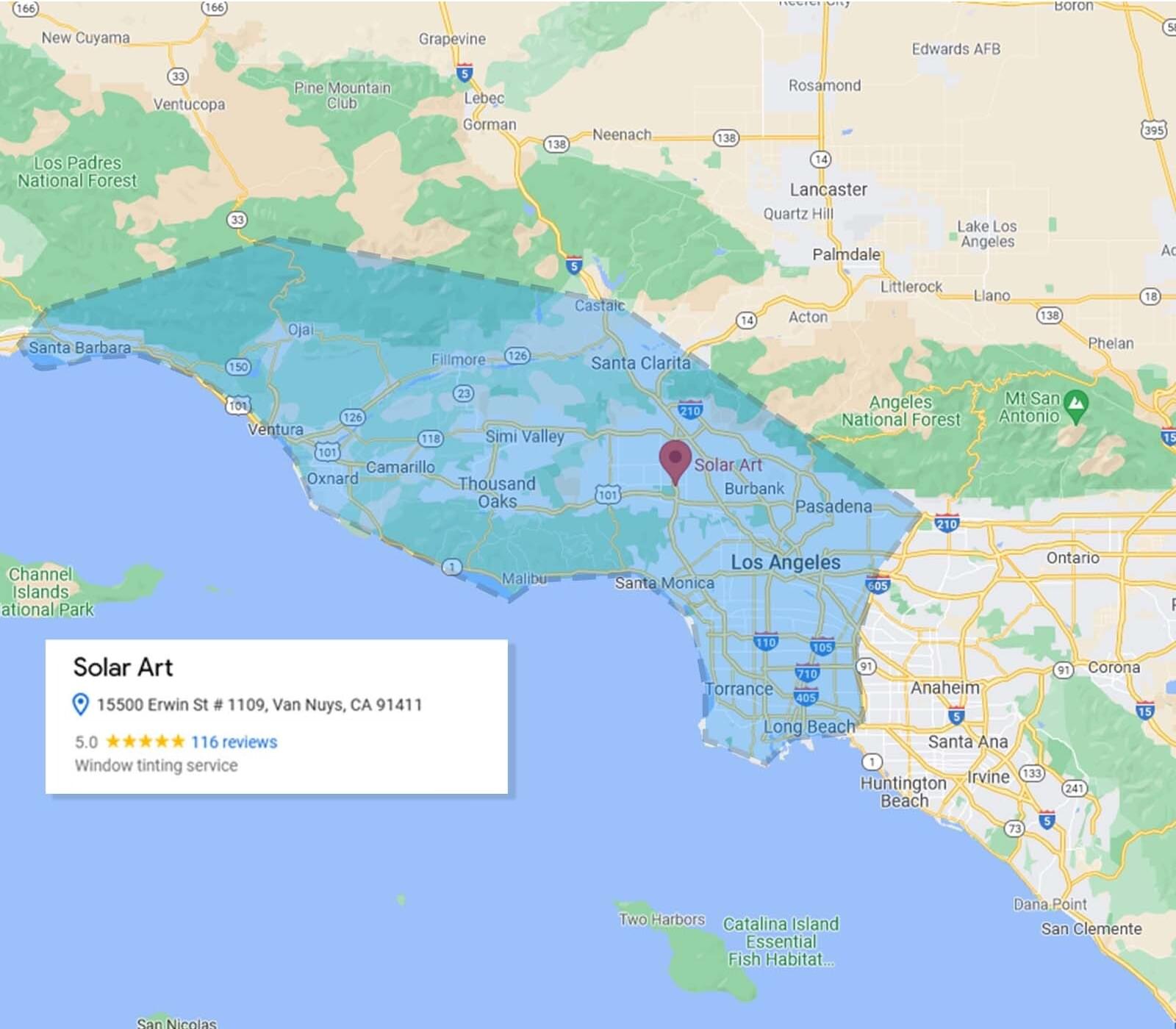 solar art Los Angeles County